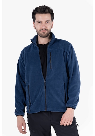 Owl Polar Ceket Tam Fermuarlı 3 Cepli İndigo