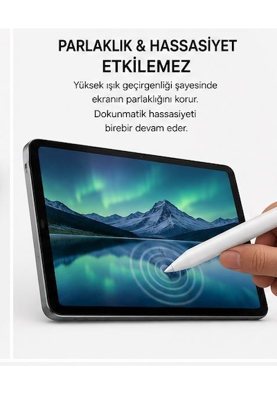 Samsung Galaxy Tab A11 / A9 8.7 Inç Uyumlu Temperli Cam Ekran Koruyucu,parlak Kalemle Uyumlu