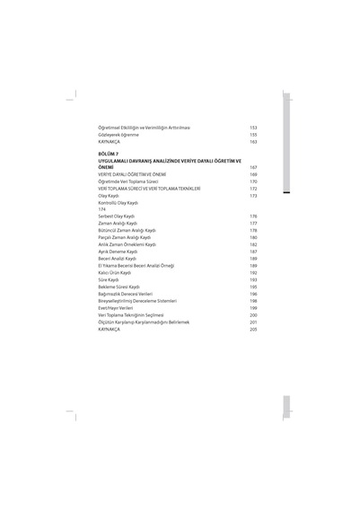 Uygulamalı Davranış Analizi- Eğiten Kitap