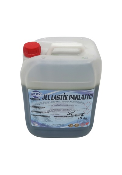 Oto Araç Lastik Parlatıcı Jel 5kg Parlak Ve Islak Görünüm