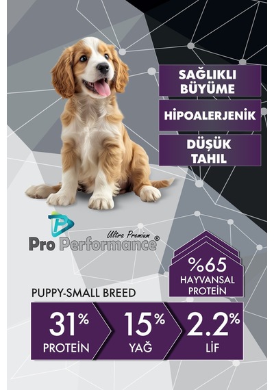 Pro Performance Kuzulu Ve Yaban Mersinli Küçük Irk Yavru Köpek Maması 12 Kg