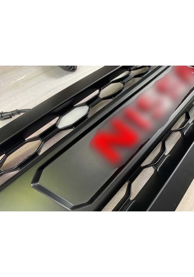 Nıssan Navara Np300 2015-2020 Ledlı Panjur- Sıyah Dızayn  B