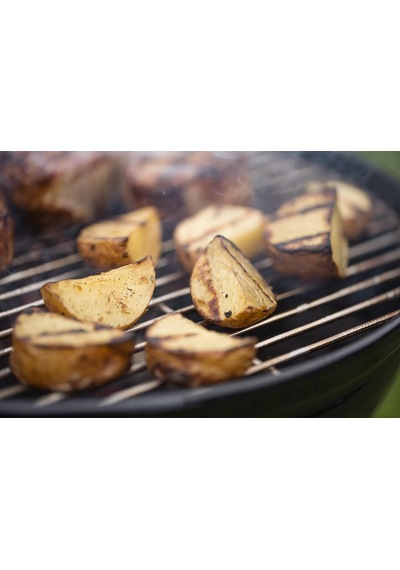 Smokey Joe Premium Kömür Mangalı, Ø 37 Cm Izgara Yüzeyi, Taşınabilir Barbekü Mangalı, Pratik Taşıma Saplı, Porselen Emaye Kapak Ve Kazan Ardıç Mavisi Çok Renkli