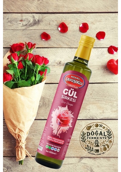 Gül Sirkesi Doğal Fermantasyon 500ml
