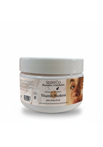 Sedoco Vitamin Maskesi Cilt Aydınlatıcı & Soyulabilir Toz Maske 100 Gr
