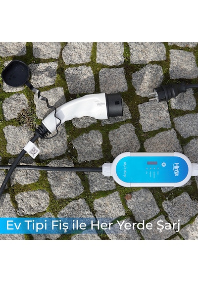 Hims HCTK-G-3 3.7kW Ev Tipi Taşınabilir Elektrikli Araç Şarj Cihazı