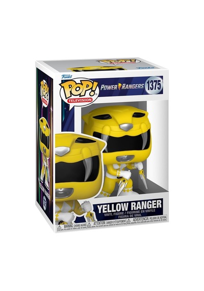 Funko Pop Power Rangers 30th Anniversary Vinyl Figure Yellow Ranger