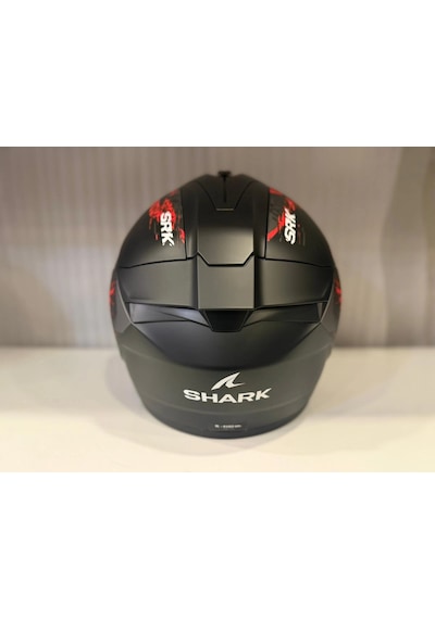 Kask Shark Rıdıll 2 Speed-vıb Matte Black Anthracite Red Siyah/kırmızı