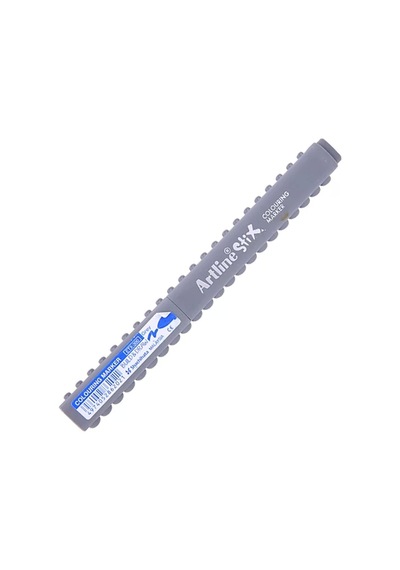 Artline Etx-300 Stix Coloring Markör Keçe Uçlu Boya Kalemi 1.2mm Gri