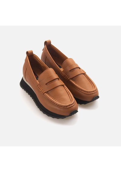 Rouge Kadın Loafer 117 Taba