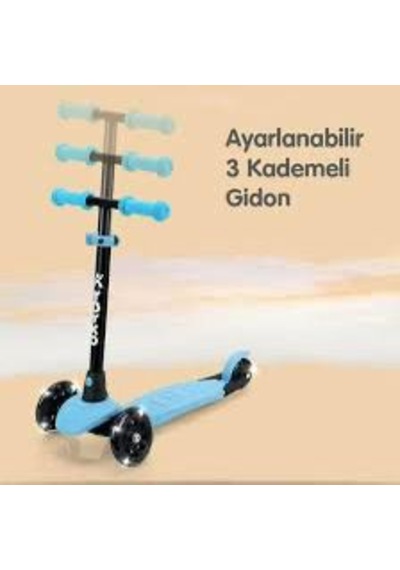 3 Kademeli Scoter Mavi
