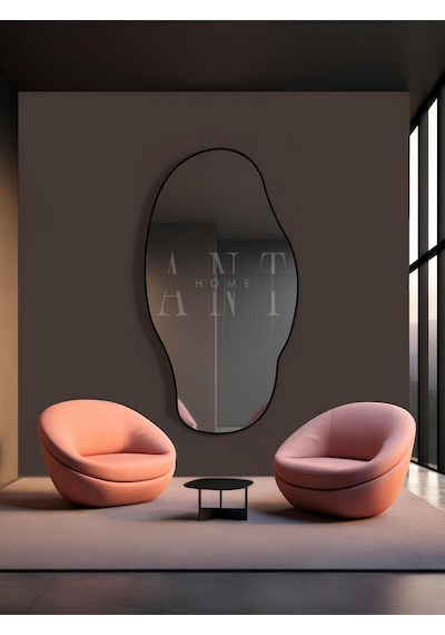 Klas Boy Ayna / Duvar Boy Aynası / Salon Aynası / Konsol Aynası / Hol Aynası / 150 X 80 Cm 100 X 150 Siyah