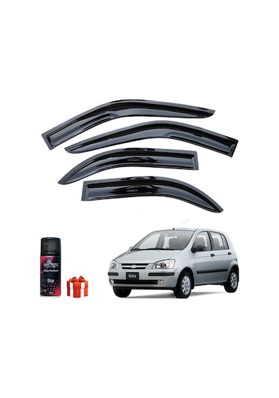 Hyundai Getz Mügen Cam Rüzgarlığı 2002-2011 Arası 4 Lü Takım+koku