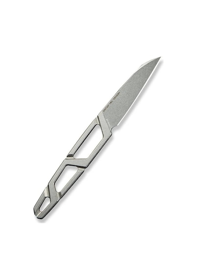 Sencut Texo Stonewash Boyun Kamp Bıçağı Gümüş