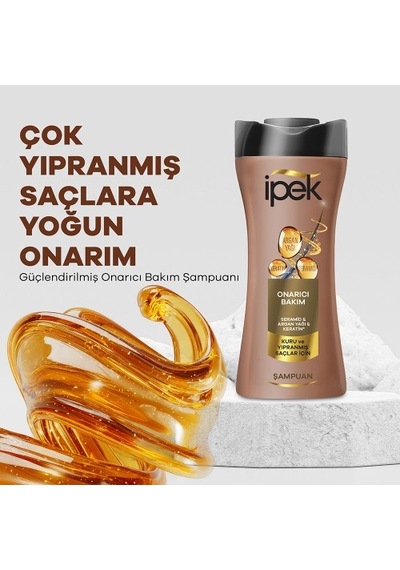 İpek Seramid & Keratin & Argan Yağı Kuru Ve Yıpranmış Saçlar İçi IPEK.020