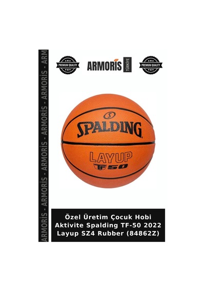 Özel Üretim Çocuk Hobi Aktivite Spalding Tf-50 2022 Layup Sz4 Rubber 84862z
