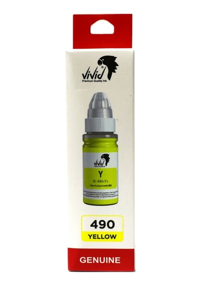 Canon 490 Sarı Muadil Mürekkep 70 Ml Vivid Diğer