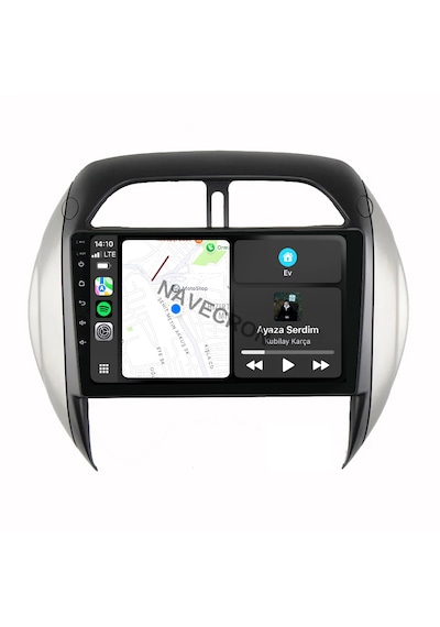 Toyota Rav4 2001-05 9" Dijital Klima Uyumlu Androıd Multimedya Gerçek 2/32 Kablosuz Carplay Geri Görüş Kameralı 9"