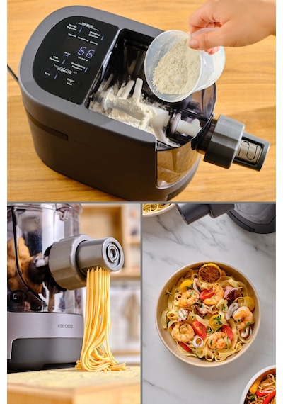 Karaca Pastachef Otomatik 0.6L Makarna ve Erişte Yapma Makinesi