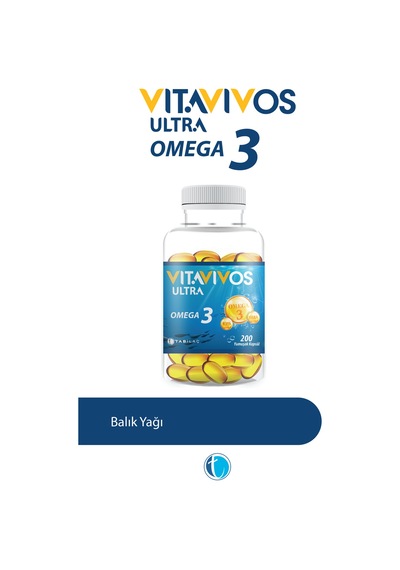 Vıtavıvos Ultra Omega 3 200 Yumusak Kapsul