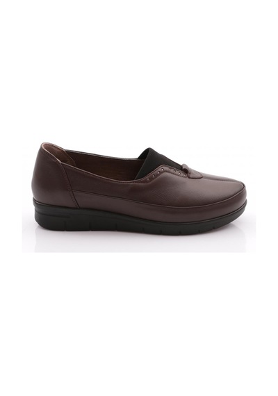 Dgn 1002 Kadın Comfort Ayakkabi Kahve