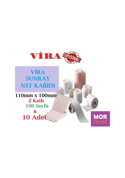 Sunray Nst Kagıdı 110 Mm X 100 Mm Z Katlama 100 Sayfa X 10 Adet