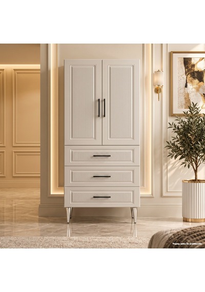 Windsor Çok Amaçlı Dolap 60 Cm 2 Kapak 3 Çekmece Soft İpek Gri - Çok Amaçlı Banyo Dolabı Pembe Windsor Çok Amaçlı Dolap 60 Cm 2 Kapak 3 Çekmece Soft İpek Gri - Çok Amaçlı Banyo Dolabı Pembe