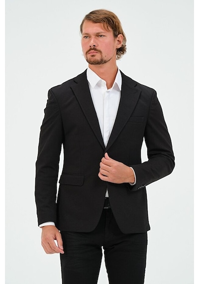 Bonesti Erkek Slim Fit Blazer Ceket Siyah