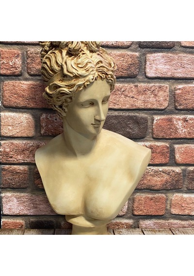 Antik Diana Heykel Büst