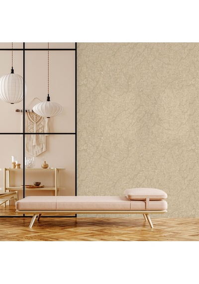 Adawall Düz Desen Duvar Kağıdı Rococo 1406-5/15, Koyu Bej, 1.06x15.6m - 16.5m²
