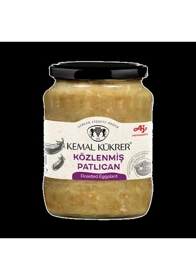 Kemal Kükrer Közlenmiş Patlıcan Cam Kavanoz 720 Cc Çok Renkli