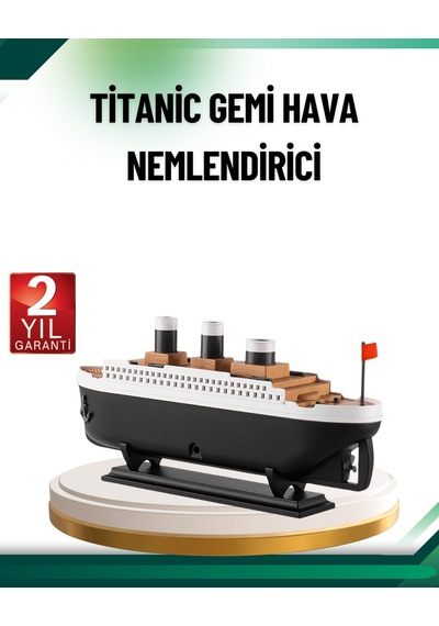 Buhar Efektli Titanik Gemi Oda Kokusu Difüzör Led Işıklı Nemlendirici Diğer