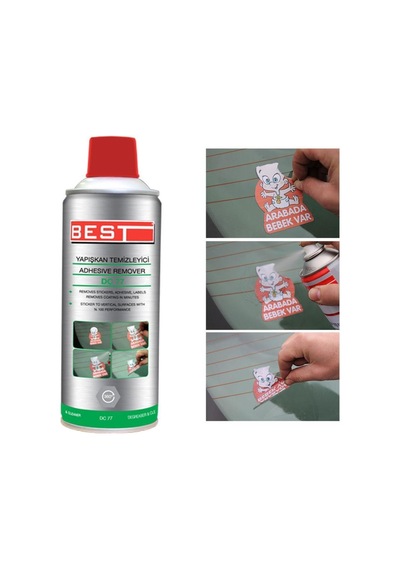 Best Sticker Folyo Yapışkan Temizleyici Sprey