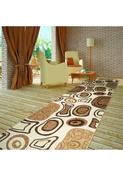 Confetti Kaymaz Taban Kesme Ince Bukle Yolluk En 1.20Mt (534734626)