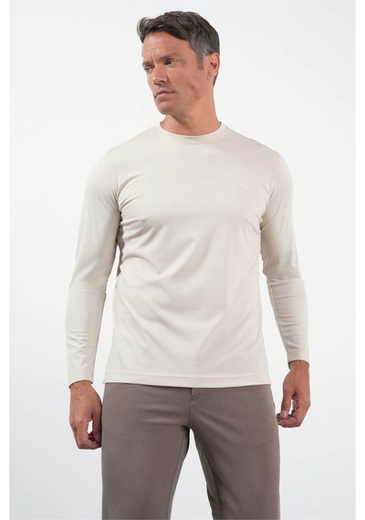 İmza Örme Standart Fit Taş Erkek Sweatshirt 1013260150