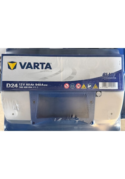 Varta / 60 Amper Akü 2024 Tarihli