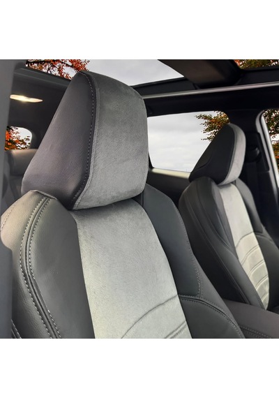 Toyota Corolla Cross Uyumlu Araca Özel Oto Koltuk Kılıfı 158528 Siyah-füme
