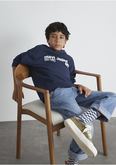 Mavi - Lacivert Sweatshirt 6s10141-82318 Lacivert