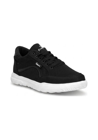 Elit Asyld228 Erkek Klasik Sneaker Siyah - Beyaz