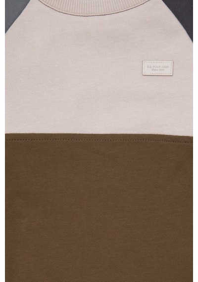 U.s. Polo Assn. Erkek Çocuk Haki Sweatshirt 50290752-vr027 Haki