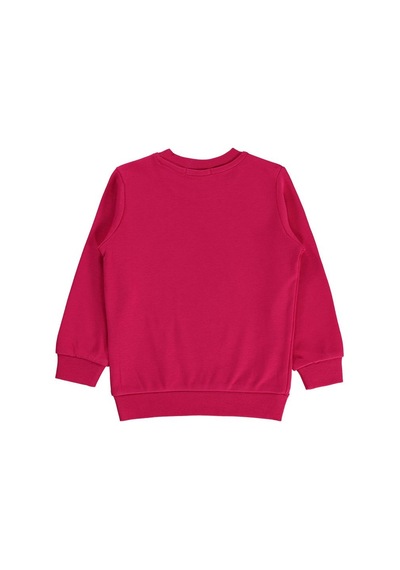 Civil Girls Anime Baskılı 2-5 Yaş Sweatshirt - Fusya Fuşya