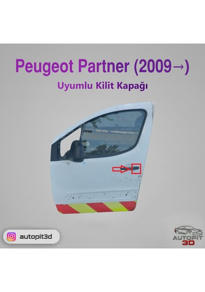 Peugeot Partner 2009 Uyumlu Kilit Kapağı