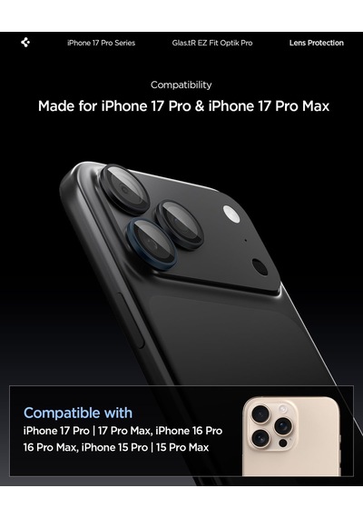 Apple Uyumlu iPhone 17 Pro/pro Max / 16 Pro/16 Pro Max / 15 Pro/15 Pro Max İle Uyumlu Kamera Lens Koruyucu Cam Kolay Kurulum Glas.tr Ez Fit Optik Pro 2 Adet Zero One Edition - Agl06159 Diğer Apple Uyumlu iPhone 17 Pro/pro Max / 16 Pro/16 Pro Max / 15 Pro/15 Pro Max İle Uyumlu Kamera Lens Koruyucu Cam Kolay Kurulum Glas.tr Ez Fit Optik Pro 2 Adet Zero One Edition - Agl06159 Diğer