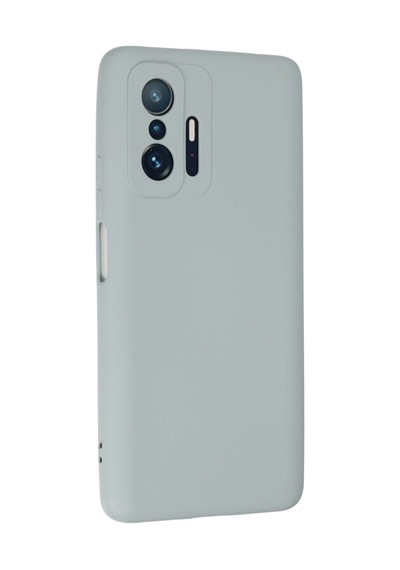 Xiaomi Mi 11t Pro Ile Uyumlu Kılıf Nano Içi Kadife Buz Mavisi Renk Kamera Korumalı Silikon Kapak Col169823-buz Mavi
