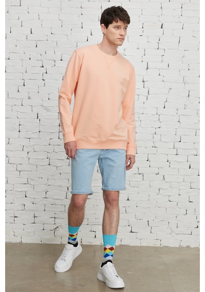 AC&Co / Altınyıldız Classics ERKEK YAVRUAGZI Standart Fit Normal Kesim Bisiklet Yaka Sweatshirt Yavruağzı AC&Co / Altınyıldız Classics ERKEK YAVRUAGZI Standart Fit Normal Kesim Bisiklet Yaka Sweatshirt Yavruağzı