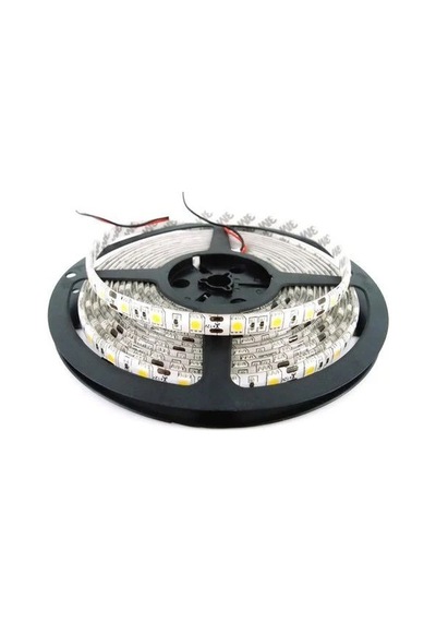5metre Led Şerit 5050 Dc12v Kırmızı Renkli 60led/m Ip65 Işık Aydınlatma Lambası Hortum Kendinden Yapışkanlı Kırmızı