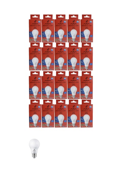 9-60w Beyaz Işık Led Ampul 2li Kutu