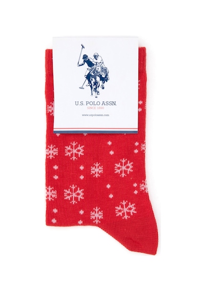 U.s. Polo Assn. Kadın Kırmızı Çorap 50317975-vr030 Kırmızı