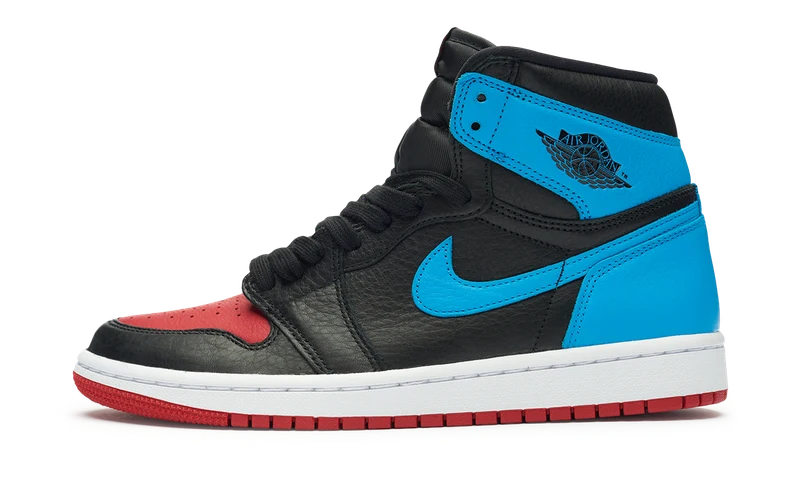 Nike Jordan 1 Retro High Nc To Chi Leather Cd0461-046 Beyaz - Siyah - Mavi