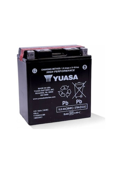 Yuasa Ytx20ch-bs Motosiklet Aküsü